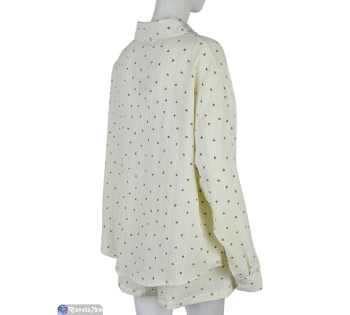 Жіночий костюм на літо (4 шт. р.сетка M-2XL) зелений  "Mirella"