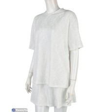 Жіночий костюм на літо (4 шт. р.сетка M-2XL) білий  "Mirella"