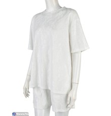 Жіночий костюм на літо (4 шт. р.сетка M-2XL) білий  "Mirella"