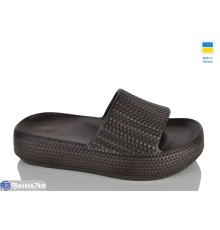 Шлепки жіночі на літо (8 пар р.36-41) коричневий  "Korka"