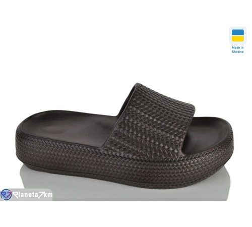Шлепки жіночі на літо (8 пар р.36-41) коричневий  "Korka"