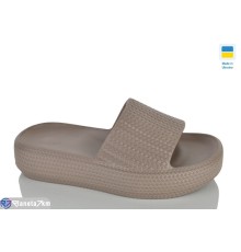 Шлепки жіночі на літо (8 пар р.36-41) коричневий  "Korka"