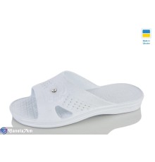 Шлепки жіночі на літо (8 пар р.36-41) білий  "Korka"