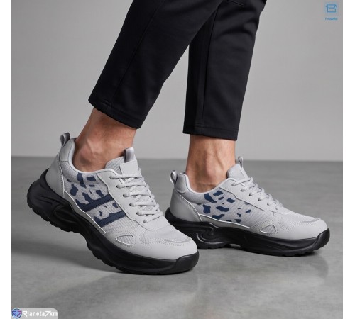 Кросівки чоловічі на весну/осінь (8 пар р.40-45) сірий  "KULIBABA"