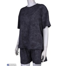 Жіночий костюм на літо (4 шт. р.сетка S-XL) сірий  "Mirella"