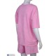 Жіночий костюм на літо (4 шт. р.сетка S-XL) рожевий  "Mirella"