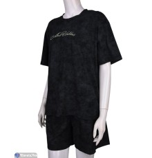 Жіночий костюм на літо (4 шт. р.сетка S-XL) чорний  "Mirella"
