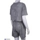 Жіночий костюм на літо (4 шт. р.сетка S-XL) сірий  "Mirella"