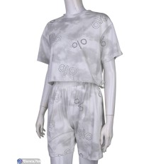 Жіночий костюм на літо (4 шт. р.сетка M-2XL) білий  "Mirella"
