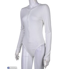 Боді жіноче на весну/осінь (4 шт. р.сетка S-XL) білий  "Mirella"