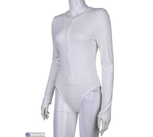 Боді жіноче на весну/осінь (4 шт. р.сетка S-XL) білий  "Mirella"