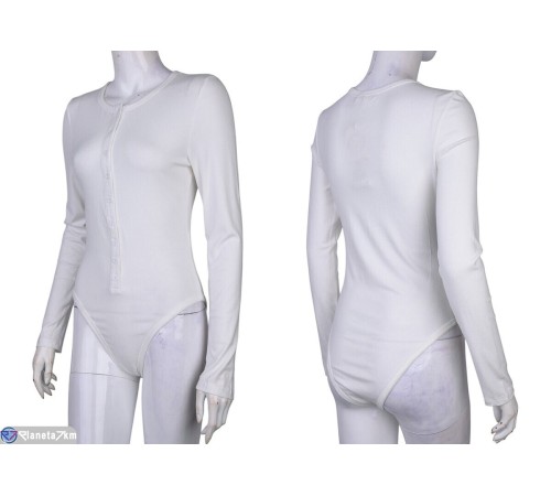 Боді жіноче на весну/осінь (4 шт. р.сетка S-XL) білий  "Mirella"