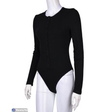 Боді жіноче на весну/осінь (4 шт. р.сетка S-XL) чорний  "Mirella"