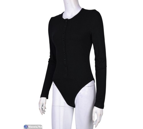 Боді жіноче на весну/осінь (4 шт. р.сетка S-XL) чорний  "Mirella"