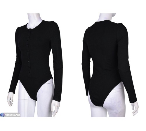 Боді жіноче на весну/осінь (4 шт. р.сетка S-XL) чорний  "Mirella"