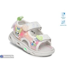 Дитячі босоніжки на літо (8 пар р.21-26) білий  "Normashoes"