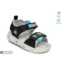Сандалі дитячі на літо (8 пар р.21-26) чорний  "Normashoes"