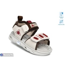 Сандалі дитячі на літо (8 пар р.21-26) бежевий  "Normashoes"