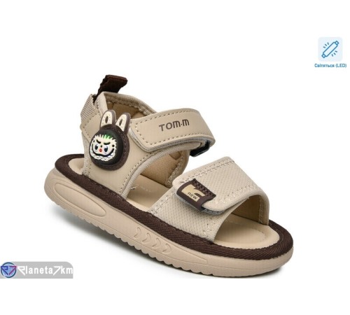 Дитячі босоніжки на літо (8 пар р.23-28) бежевий  "Normashoes"