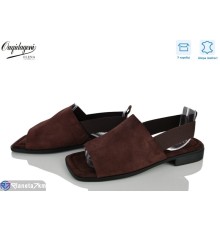 Босоніжки жіночі на літо (8 пар р.36-41) коричневий  "Dageni"