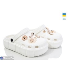 Кроки жіночі на літо (6 пар р.36-40) білий  "LEO"