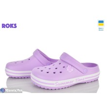 Кроки жіночі на літо (8 пар р.36-41) фіолетовий  "Roks"