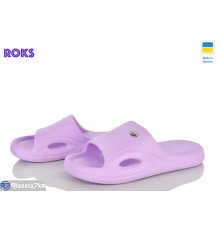 Шлепки жіночі на літо (8 пар р.37-41) фіолетовий  "Roks"