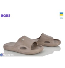 Шлепки жіночі на літо (8 пар р.37-41) коричневий  "Roks"