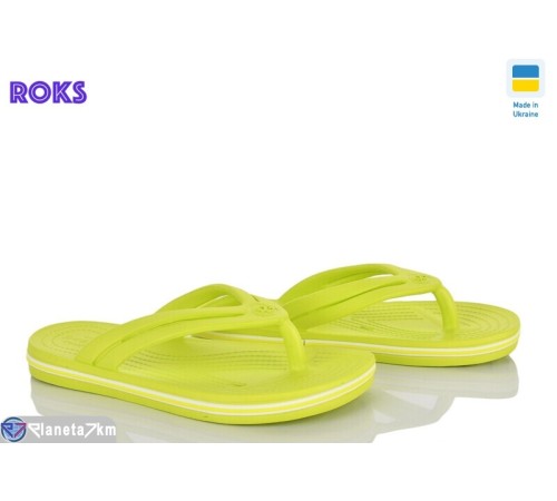 В'єтнамки дитячі на літо (8 пар р.37-41) зелений  "Roks"