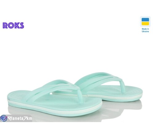 В'єтнамки дитячі на літо (8 пар р.37-41) зелений  "Roks"
