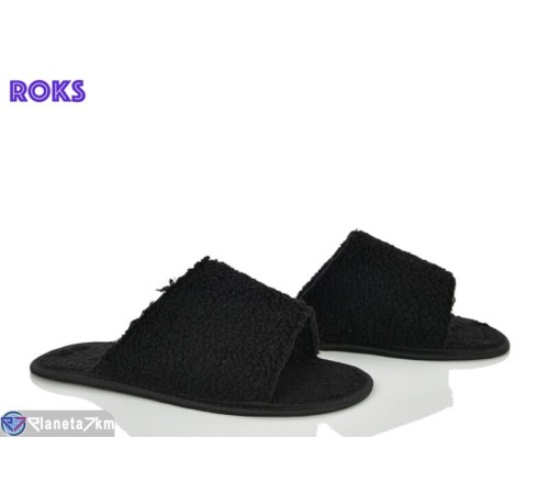 Тапки на весну/осінь (20 пар р.36-45) чорний  "Roks"