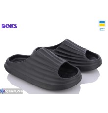 Шлепки жіночі на літо (8 пар р.36-40) чорний  "Roks"