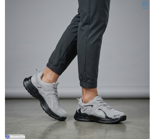 Кросівки чоловічі на весну/осінь (8 пар р.40-45) сірий  "KULIBABA"