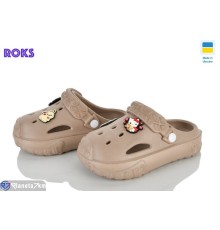 Кроки дитячі на літо (6 пар р.24-35) коричневий  "Roks"