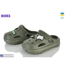 Кроки дитячі на літо (6 пар р.24-35) зелений  "Roks"