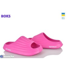 Шлепки жіночі на літо (8 пар р.36-40) рожевий  "Roks"