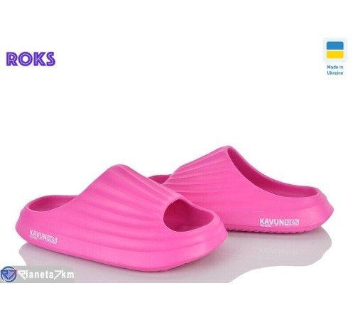 Шлепки жіночі на літо (8 пар р.36-40) рожевий  "Roks"