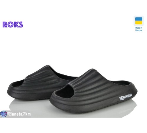 Шлепки жіночі на літо (8 пар р.36-40) чорний  "Roks"