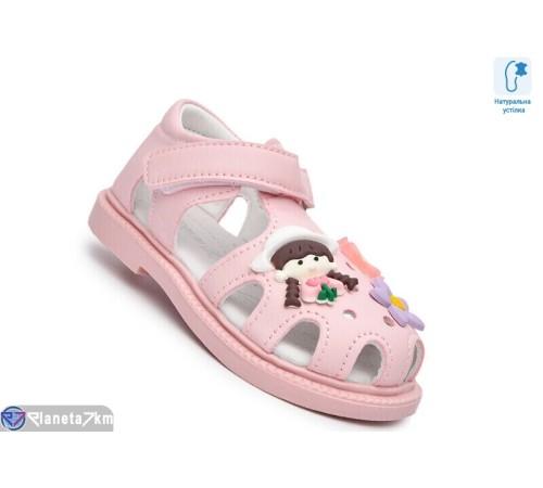 Дитячі босоніжки на літо (8 пар р.23-28) рожевий  "Normashoes"