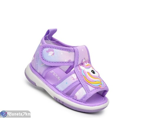 Дитячі босоніжки- (24 пар р.17-22) фіолетовий  "Normashoes"