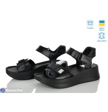 Босоніжки жіночі на літо (8 пар р.37-41) чорний  "STELUSA"