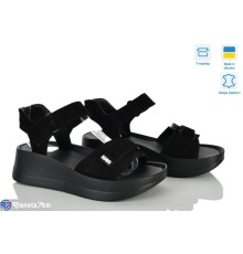 Босоніжки жіночі на літо (8 пар р.37-41) чорний  "STELUSA"