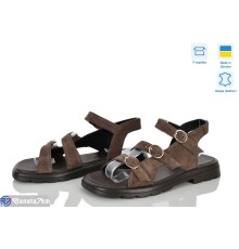 Босоніжки жіночі на літо (8 пар р.36-40) коричневий  "STELUSA"
