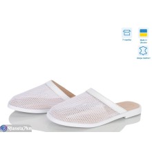 Шлепки жіночі на літо (6 пар р.36-40) білий  "Linda"