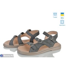 Босоніжки жіночі на літо (8 пар р.36-40) сірий  "STELUSA"