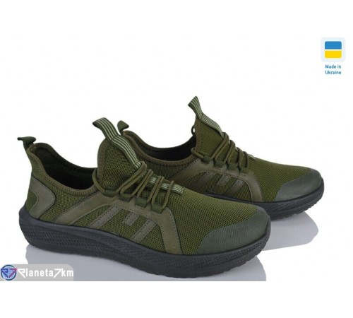 Кросівки чоловічі на літо (10 пар р.41-45) зелений  "Ladmir"
