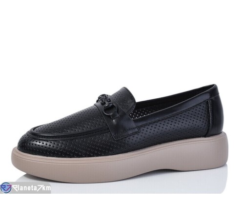 Туфлі жіночі на літо (8 пар р.36-41) чорний  "Normashoes"