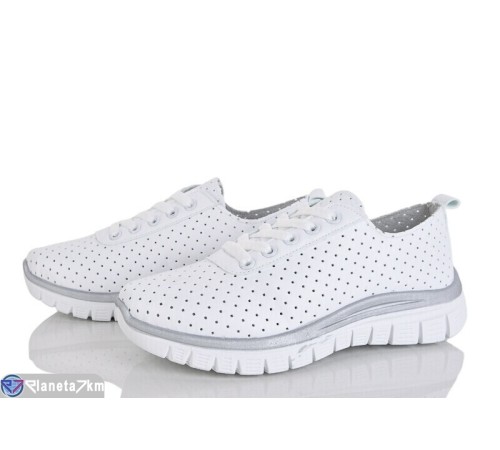 Кросівки жіночі на літо (8 пар р.36-41) білий  "Normashoes"