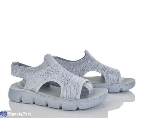 Босоніжки жіночі на літо (8 пар р.36-41) сірий  "Normashoes"