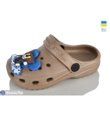 Кроки дитячі на літо (6 пар р.24-29) коричневий  "LOTTOS"